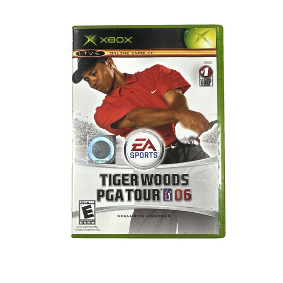 Tiger Woods PGA Tour 06 (Microsoft Xbox, 2005) Complete CIB, Tested - Picture 2 of 6
